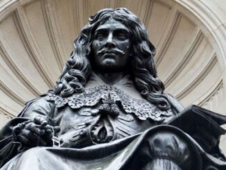 Fontaine Molière à l'angle de la rue Molière et de la rue de Richelieu