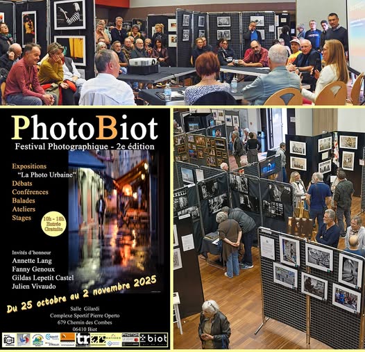 Ce festival est organisé par le Photo Club de Biot et le Collectif PHOTON.