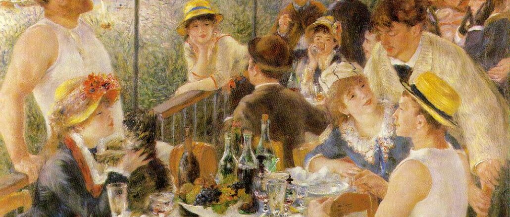 Pierre-Auguste Renoir, « Déjeuner des plaisanciers »