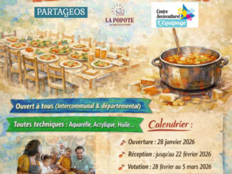 OUVERTURE DU CONCOURS DE PEINTURE 2026 ! « Grande tablée / Marmite généreuse »