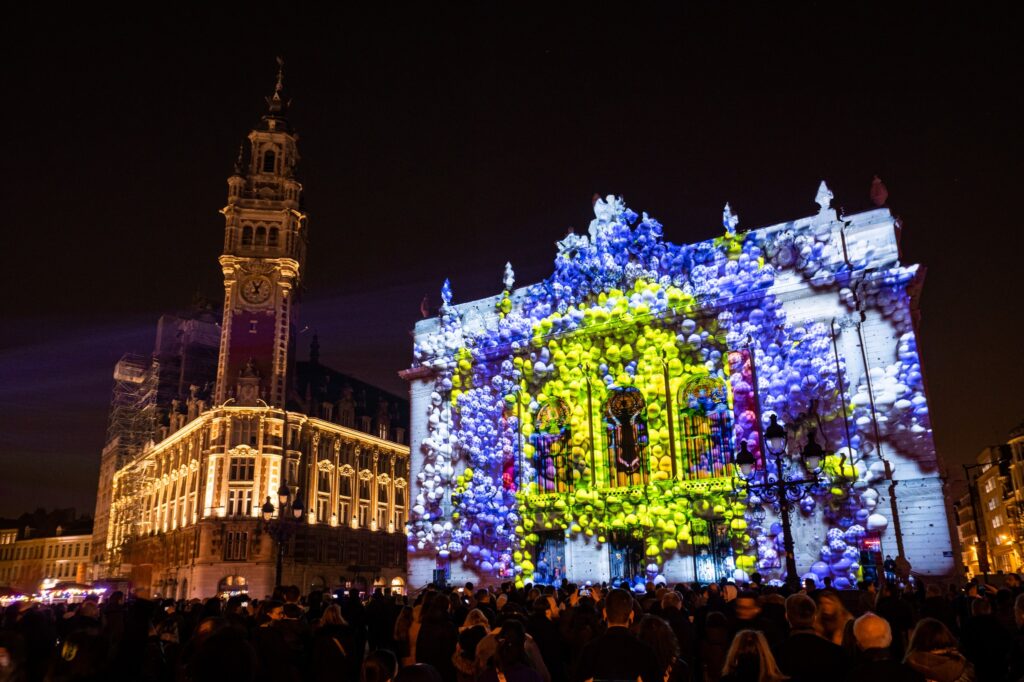 le Festival a pour ambition de présenter le mapping vidéo sous toutes ses formes (mapping monumental, sur objet, immersif, interactif…)