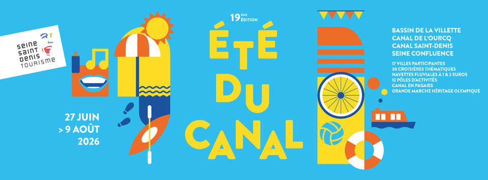 Pendant sept week-ends, laissez-vous embarquer au fil des canaux parisiens et profitez d’une programmation festive et accessible