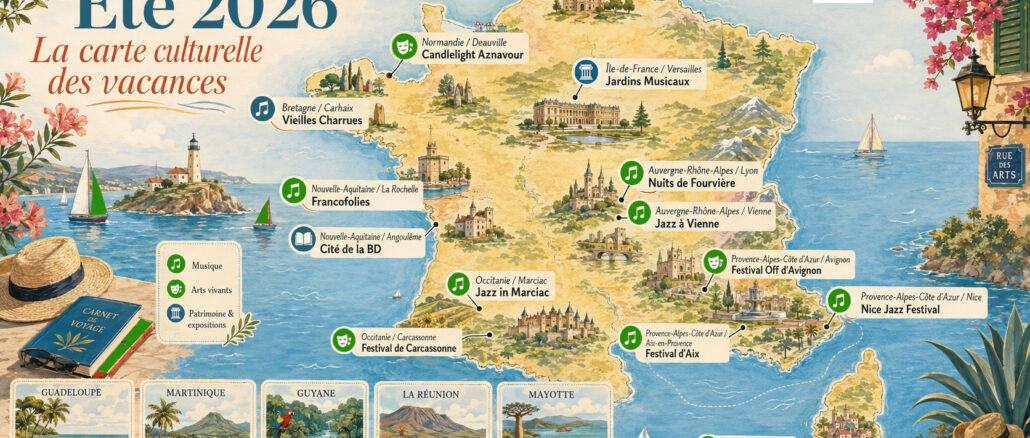 L’été français est une saison d’ouvertures : il déploie des horizons culturels propices à l’émancipation des esprits.