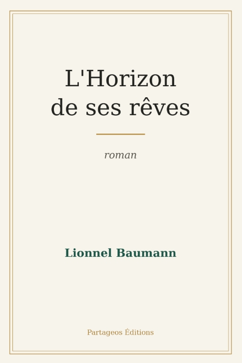 Couverture : L’Horizon de ses rêves