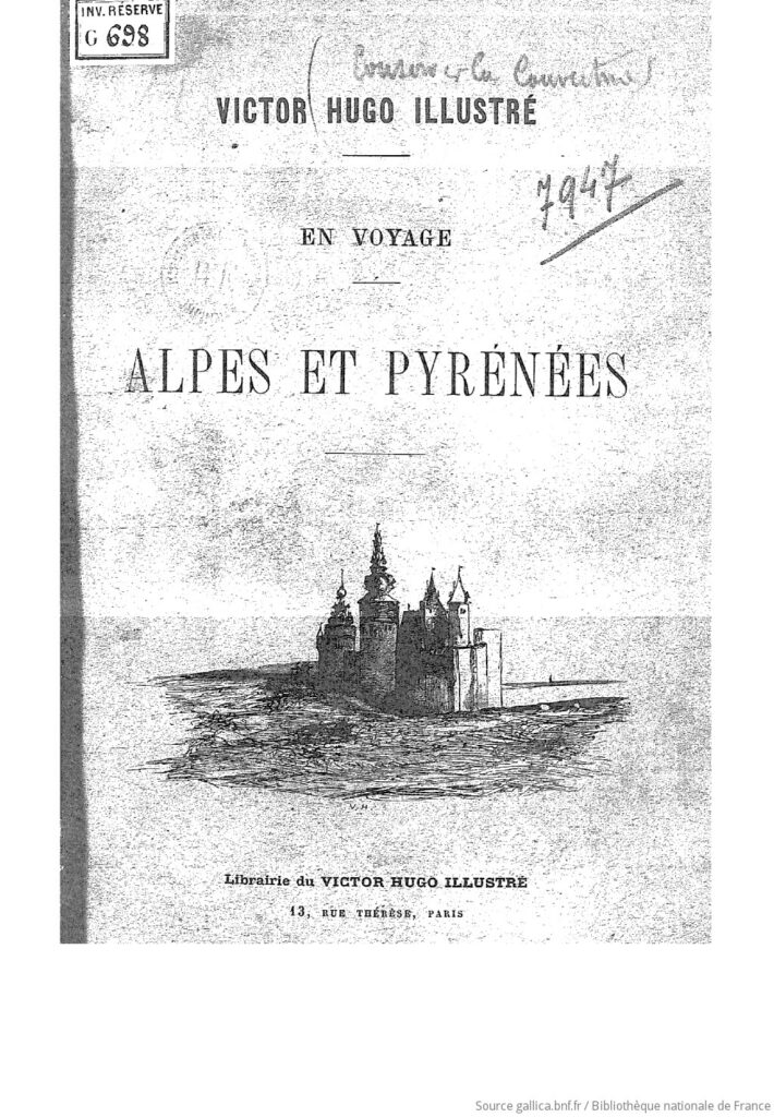 Couverture : En voyage. Alpes et Pyrénées / Victor Hugo illustré